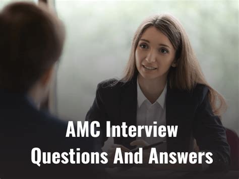 33 SitusAMC Interview Questions & Answers (2023) .